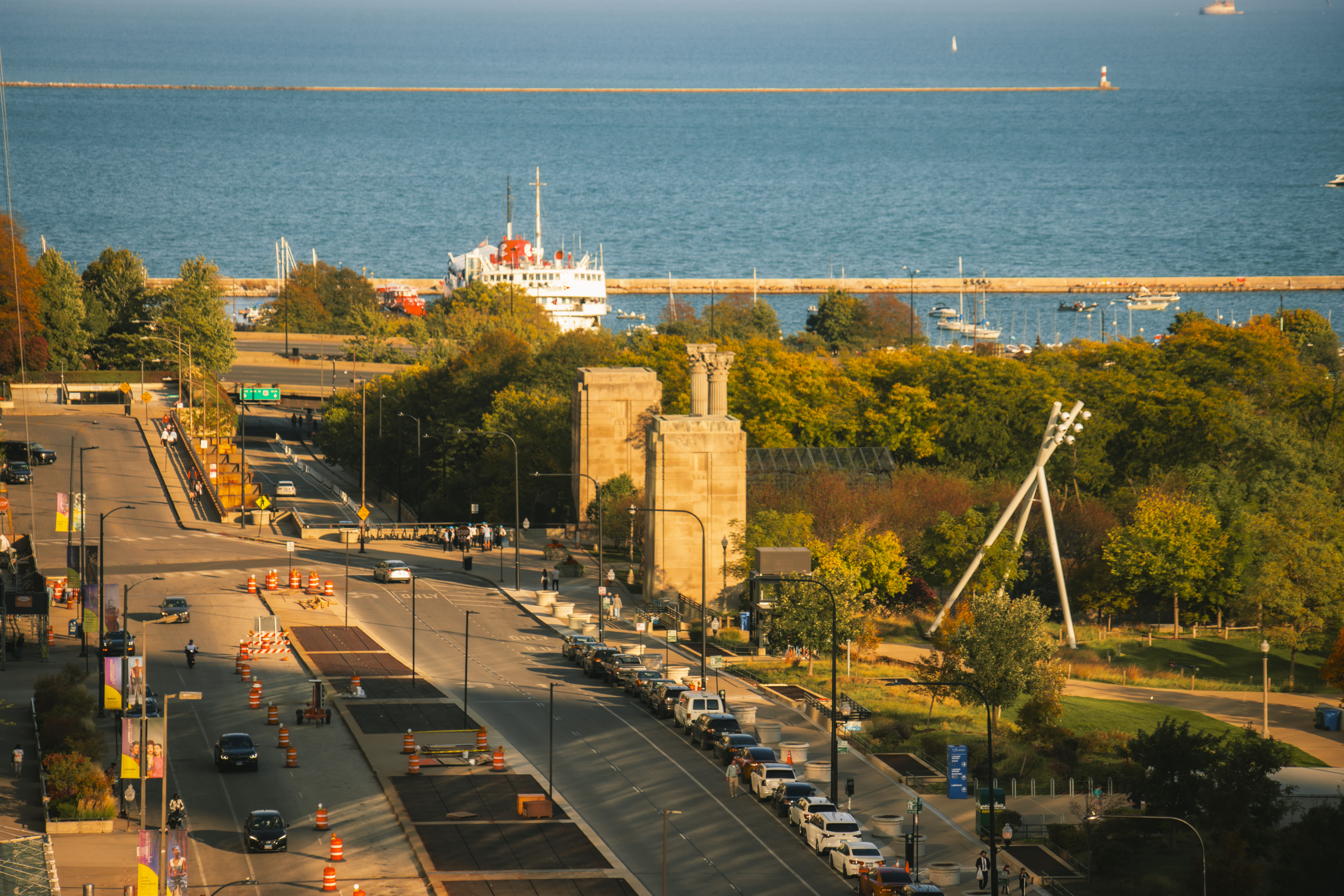Streets Toward Water