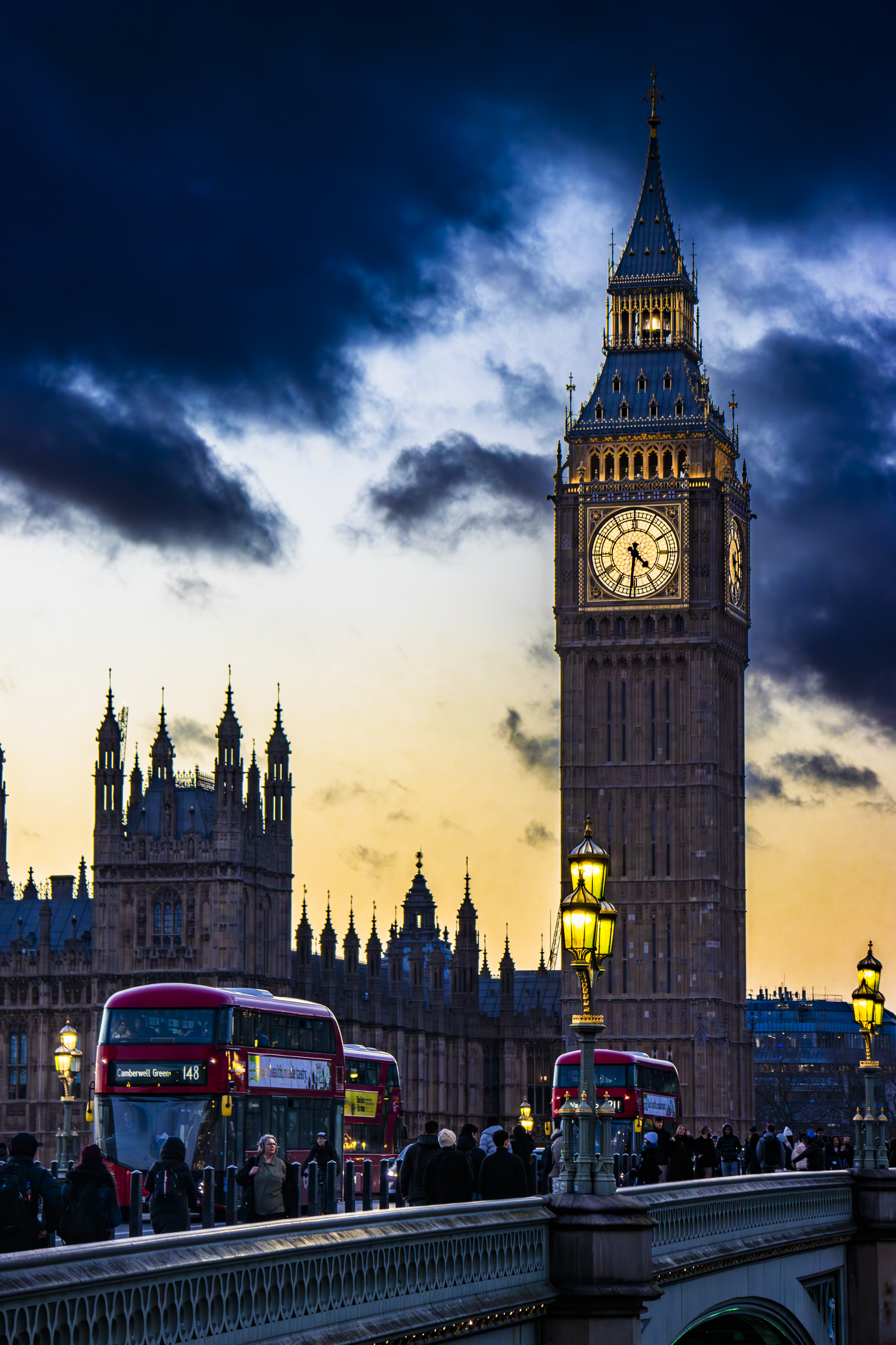 Big Ben at Sundown