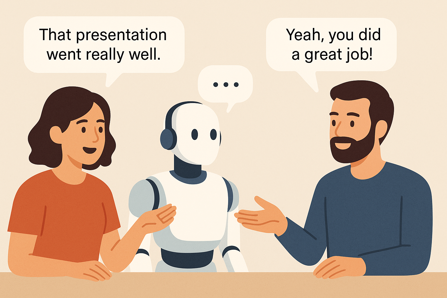 AI in group dialogue